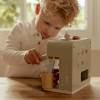 Houten koffiezetapparaat